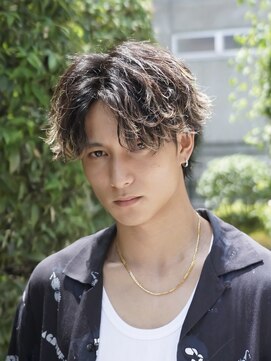 フィフス 原宿(fifth) ニュアンスマッシュスパイラルパーマショートレイヤー刈り上げ