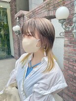 エイル アメ村(Eir) ミルクティー×グレージュ×イエロー☆