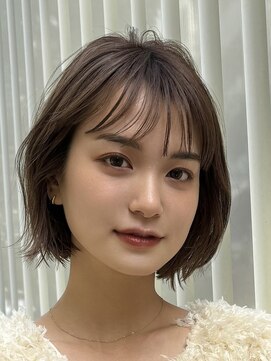 ガーデン オオタカノモリ(garden otakanomori) シースルーバング×エアリーミニボブ