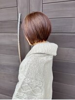 コレット(COLLET)&nbsp;ショートボブ×白髪染めはがし透明感カラー♪