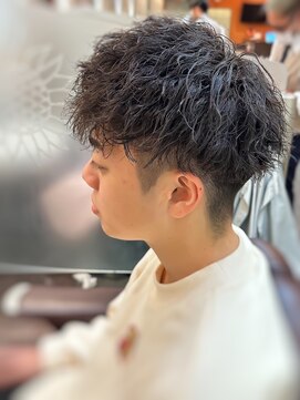 銀座マツナガ 浅草店 ツイストスパイラルパーマ/ツーブロアップバング/マッシュ人気