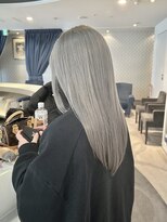 エアー 青山(AIR)&nbsp;シルバーベージュホワイトシルバーハイトーンカラー