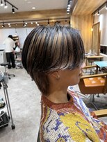 ブリーチ 原宿店(BLEACHi)&nbsp;センターパート/ハイライト/メンズ/