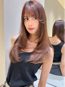 ロンド アンブル 四条烏丸(Lond ambre) シアーカラー/セミディ/レイヤー/韓国/前髪 k