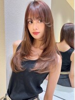 ロンド アンブル 四条烏丸(Lond ambre) シアーカラー/セミディ/レイヤー/韓国/前髪 k