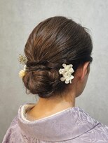 ウィスプ 赤羽店(wisp)&nbsp;訪問着お母様ヘア☆