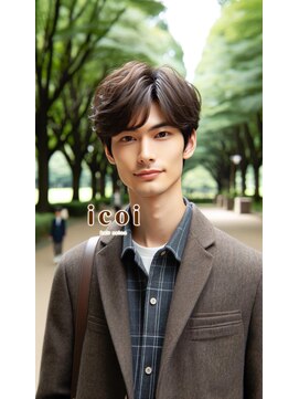 イコイ 九大学研都市店(icoi) メンズパーマ