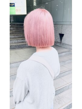 コール(corr.) 2ブリーチで作るライトピンク