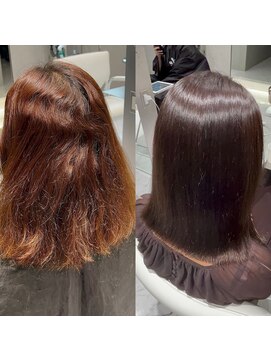 ルミス 銀座(Lumis) ストレートスタイル/艶髪/髪質改善/縮毛矯正/20代30代40代50代