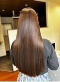 縮毛矯正+髪質改善トリートメント+ヘッドスパ+毛先カット