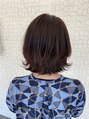 テラスヘア 長岡(TERRACEhair)&nbsp;外ハネボブ。一人一人の骨格に合わせたカットはお任せください。