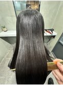 暗髪×髪質改善