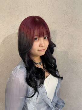 シキ(SHIKI) レッド×ブルーブラック