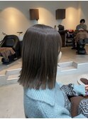 透明感カラー Aujua髪質改善トリートメント