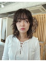アクセヘアー 町田(acce hair) medium layer wave