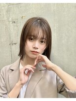 ハルキミナトジャパン 神戸(HARUKI MINATO japan)&nbsp;切りっぱなしボブ 20代30代40代ヘア 小顔 神戸ボブ 三ノ宮