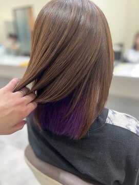 パブロ(Pablo) インナーカラー×派手髪