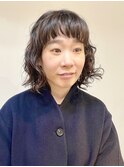 ショートウルフパーマ/レイヤーパーマ/ウェーブパーマ