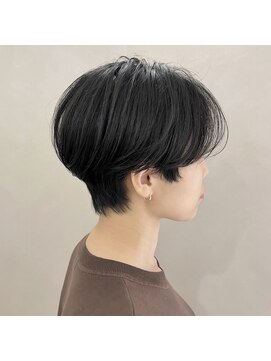 アンドワン 自由が丘(＆ONE) 前髪なし・長め×ベリーショート