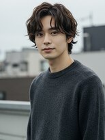 キャンバス バイ ネオリーブ 横浜西口(Canvas by neo.)&nbsp;フェザーパーマ/センターパート/ニュアンスパーマ