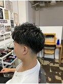 ツーブロックフェード