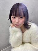 キュートモードなウルフ×ライラックブラック