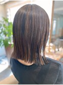 本八幡×市川市×ミディアムボブ×オーガニックカラー