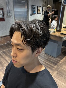 メンズココ 日本橋店(MENS COCO) 【サラリーマン必見】ナチュラル刈り上げ×ニュアンスパーマ