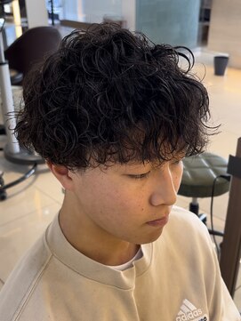 スタイル 成城学園前(STYLE) メンズ マッシュ 波巻きパーマ メンズパーマ