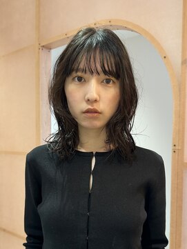 メルト 西梅田店(melt) ナチュラルウェーブミディアム