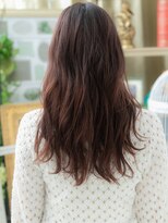 カバーヘア イヴ 戸頭店(COVER HAIR EVE)&nbsp;■長めバンググレーベージュかきあげロング307戸頭20代30代40代