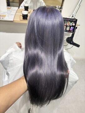 ラフリ(LAFRE) ラベンダーカラー×ブラック