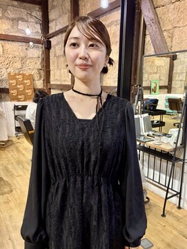 ディレクト(Direct) ショートボブハイライトレイヤーカットヘアセット髪質改善天文館