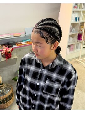 アンゼロ(UNZELO) 地毛コーンロウ特集