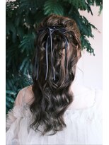 ジーン カットクラブ レディース(GENE CUTCLUB Lady's)&nbsp;ハーフアップリボンアレンジ