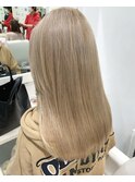 ミルクティーアッシュブロンドベージュ☆