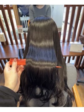 トムヘアーデザイン 古川橋店(TOM HAIR DESIGN) 髪質改善ストレートで理想の髪へ