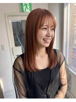 零秒女髪 千里丘店 上品な艶感まとまり美髪ストレートロング髪質改善艶髪