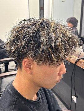 ランディ(RANDY) メッシュキャップハイライト/ツイストパーマ