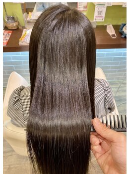 ジョジョヘアー(JyoJyo Hair)の写真/繰り返す白髪染めのダメージに。サロンで叶える本気の『髪質改善』と『デザイン』で、芯から潤う艶髪へ