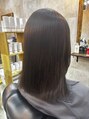 エンビ(embi.) 厳選したケア剤でダメージを最小限に抑えた美髪縮毛矯正で美髪に