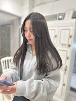 ラファンジュ ヘアー(Rohange hair)&nbsp;韓国ヘア/アイスグレージュ/透明感/暗髪