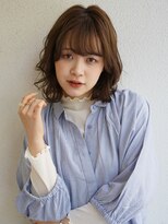 ブゾン(buZon)&nbsp;【buZonブゾン】　切りっぱなしｘショコラブラウン