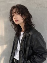 ルシードスタイルレシス(LUCIDO STYLE Les CYS)&nbsp;ウェット感ミディ×くせ毛風パーマ
