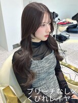 ラヴィ(Lavie)&nbsp;ハイライトカラーミルクティーベージュケアブリーチダブルカラー