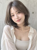 フレイムス ヘア アンド リラックス 高崎駅西口店(Frames hair&relax)&nbsp;バタフライボブレイヤー前髪なし抜け感くびれシルエット