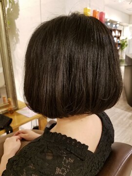 髪質改善サロン WE BE PARSLEY atre 川越店【ウィービーパセリアトレ】 ころんと可愛い、重めボブで愛されヘア