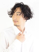 アース 四ツ谷店(HAIR&MAKE EARTH) オンでもオフでも◎セクシーサイドパートマッシュEARTH四谷店