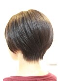 簡単スタイリング×襟足すっきりメリハリショート♪