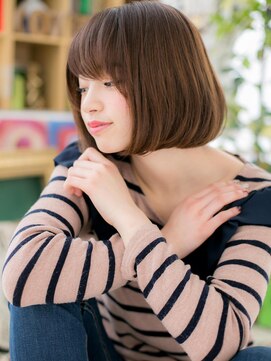 カバーヘア ブリス 戸田公園西口店(COVER HAIR bliss) *bliss戸田公園*ナチュラルカワイイ＊前下がりボブa!